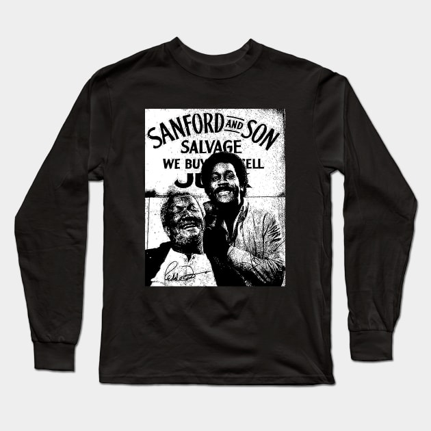 Sanford and Son Long Sleeve T-Shirt by fellfreestuffstudio